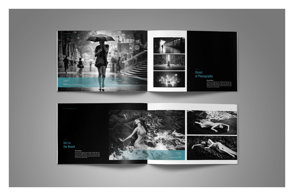 PSD Photo Album Template