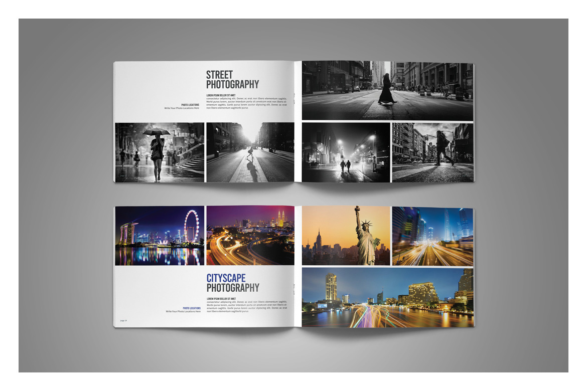 PSD Photo Album Template