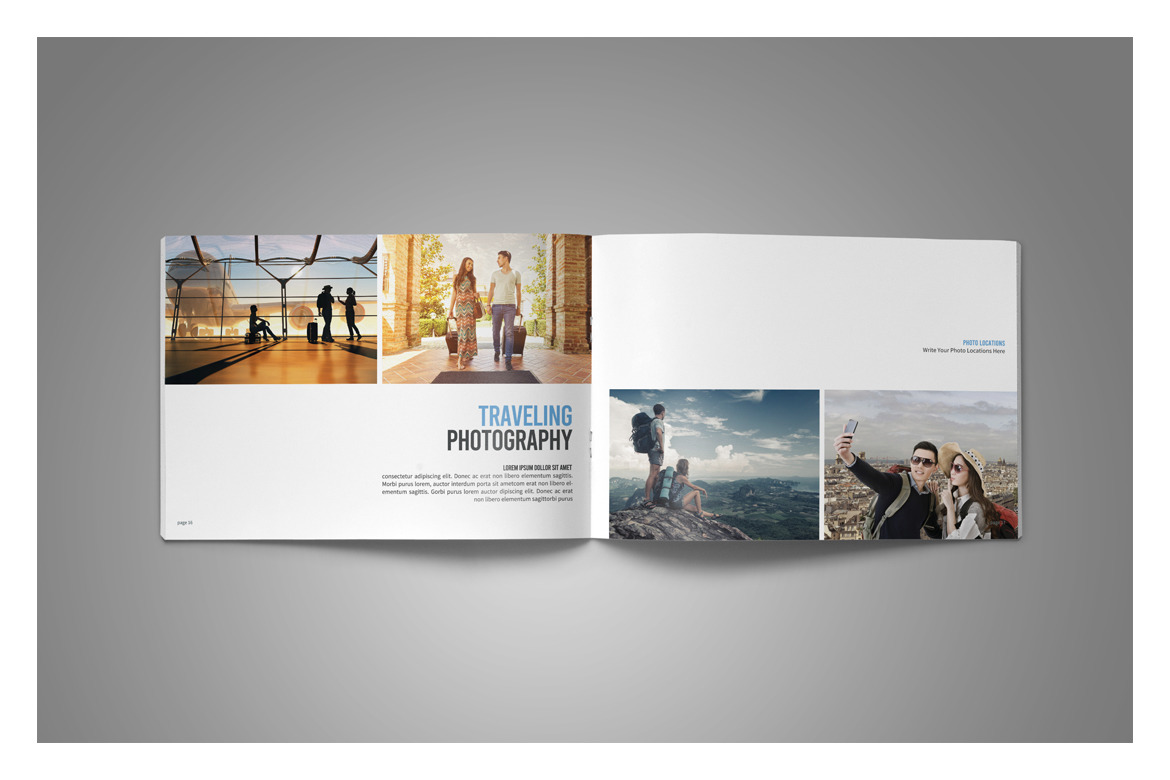 PSD Photo Album Template