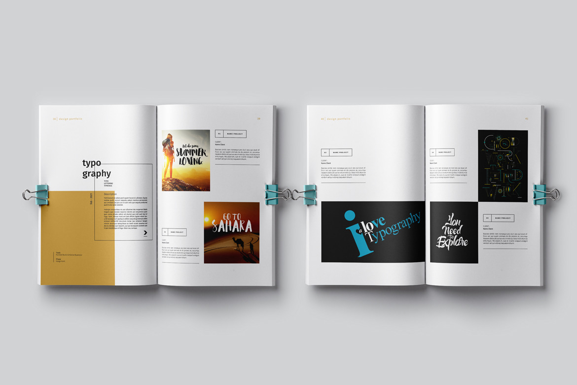 PSD Portfolio Template PSD Portfolio Template