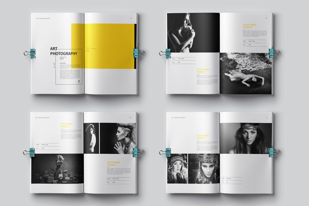 PSD Portfolio Template