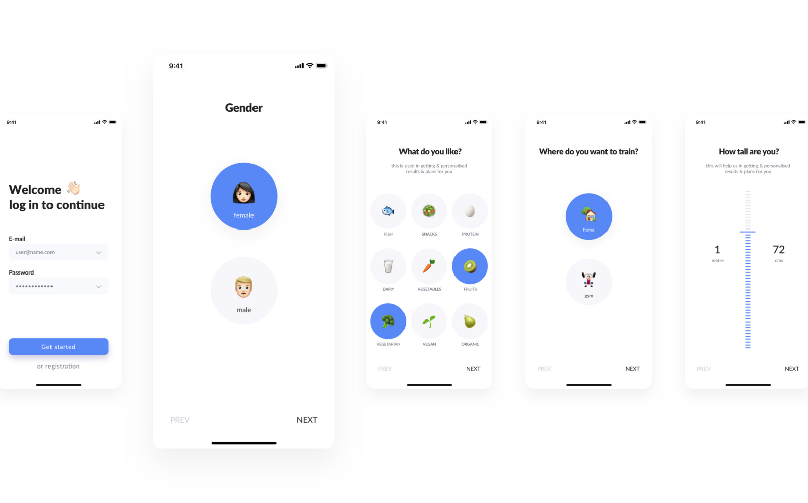 FitMe UI Kit FitMe UI Kit
