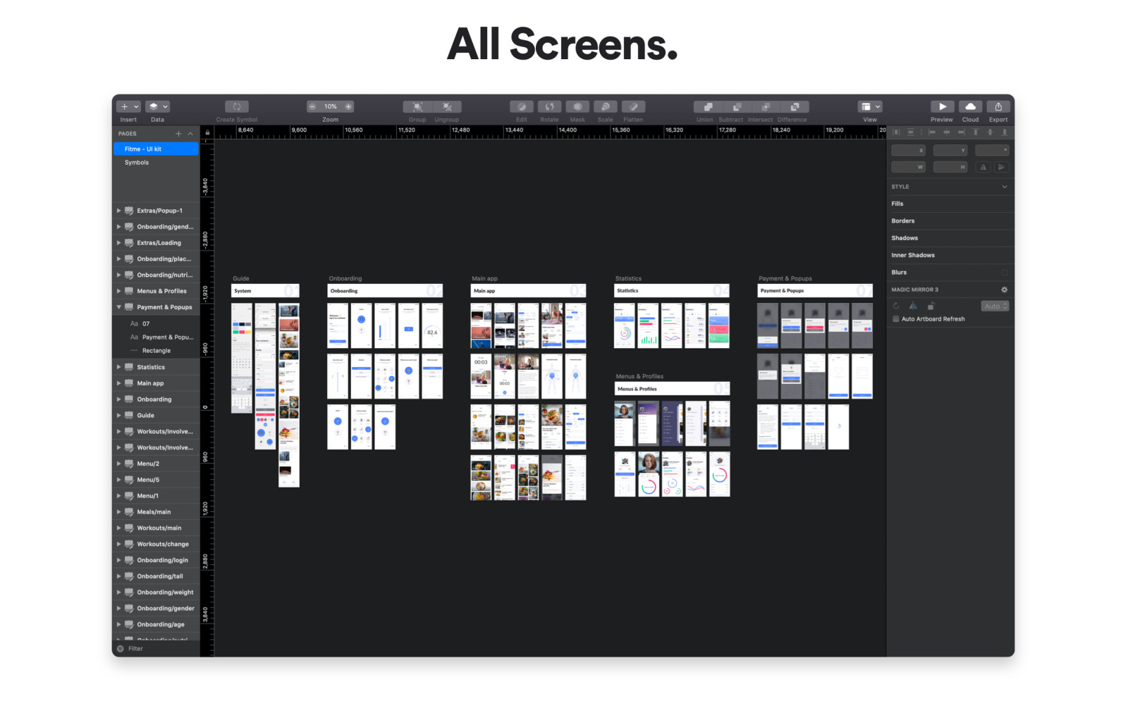 FitMe UI Kit FitMe UI Kit