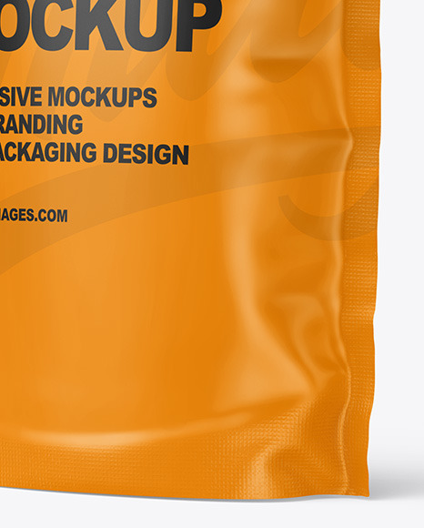 Matte Stand-up Pouch Mockup