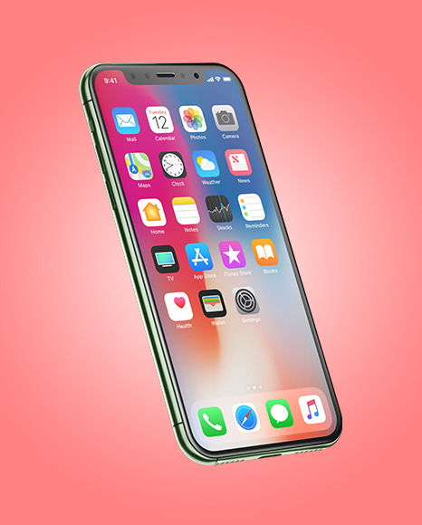 Apple iPhone X Mockup