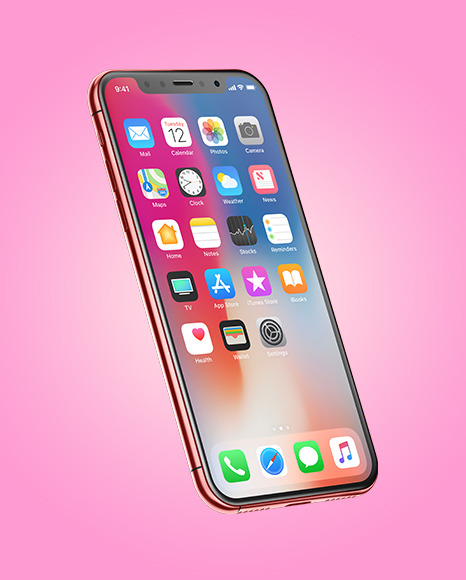 Apple iPhone X Mockup