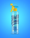 Clear Spray Bottle Mockup