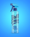 Clear Spray Bottle Mockup