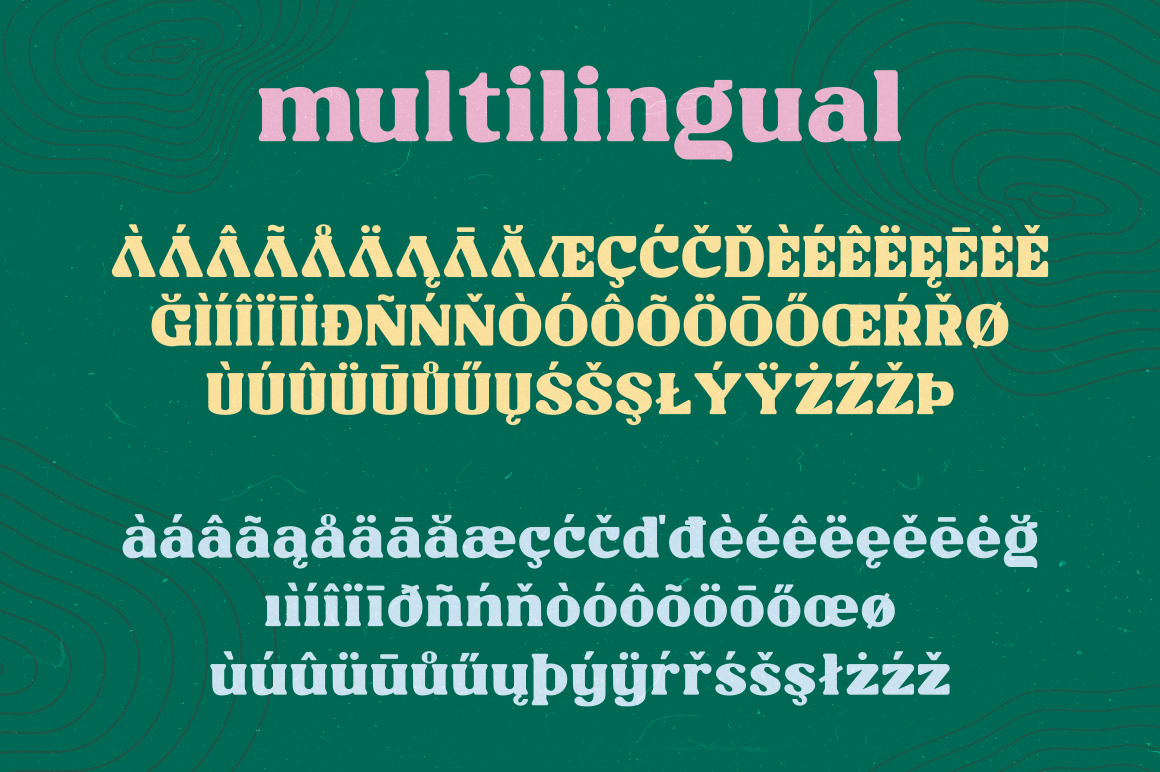 Chillion - Multipurpose Display Font