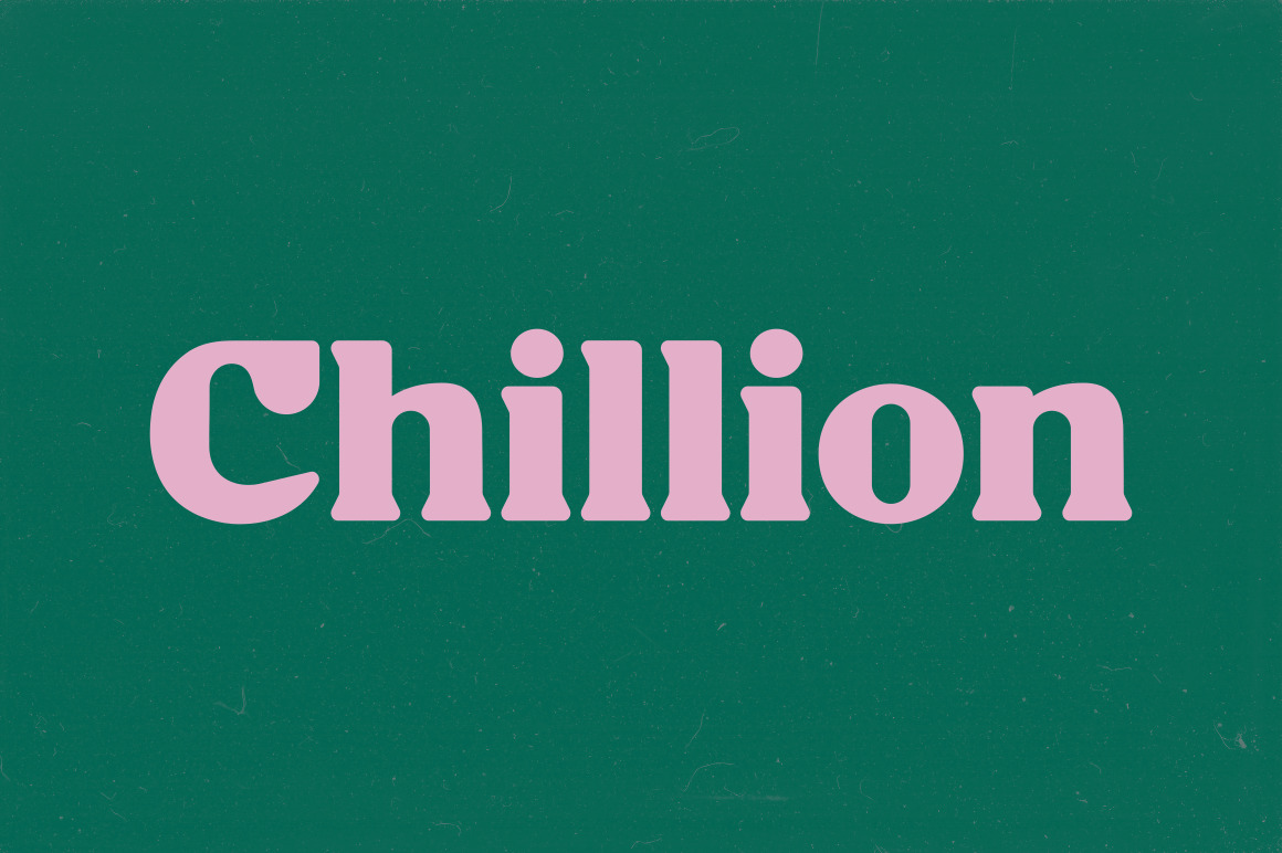 Chillion - Multipurpose Display Font