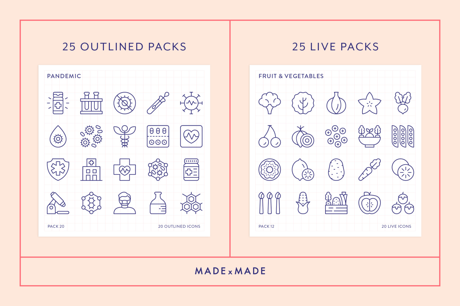 Line Icons – Mega Bundle Vol 6 Line Icons – Mega Bundle Vol 6