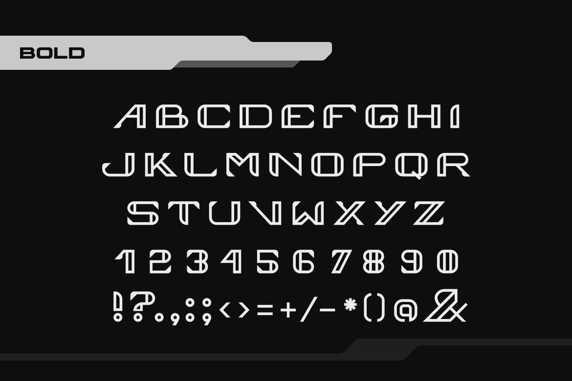 Vortex Digital Technology Font