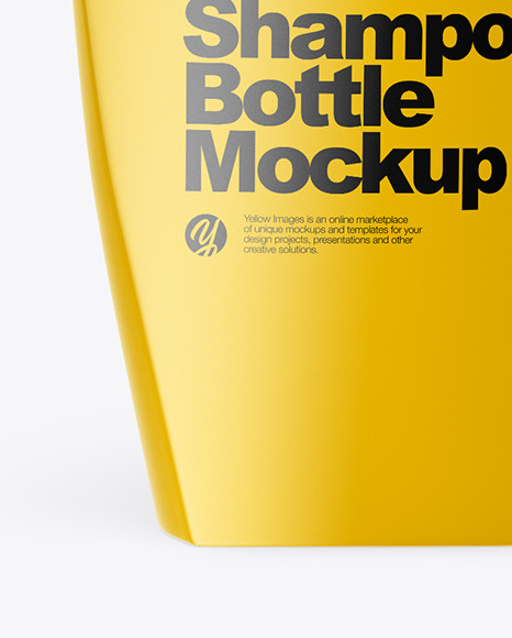 Shampoo Bottle Mockup