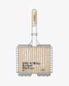 Portable Grilling Basket Mockup