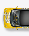 Hatchback Mockup - Top View