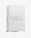 Glossy Paper Bag Mockup - Halfside View