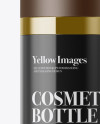Cosmetic Bottle with Glossy Glass Mockup Cosmetic Bottle with Glossy Glass Mockup