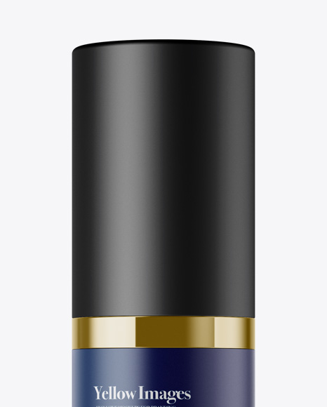 Cosmetic Bottle with Matte Glass Mockup Cosmetic Bottle with Matte Glass Mockup