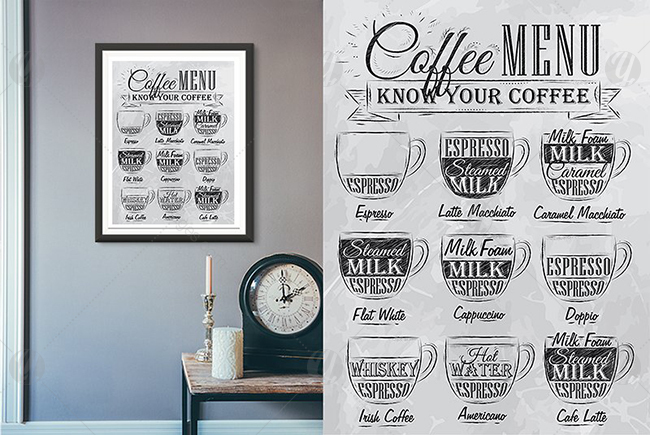 Coffee Menu Coffee Menu