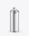 Glossy Mettalic Spray Bottle with Matte Cap