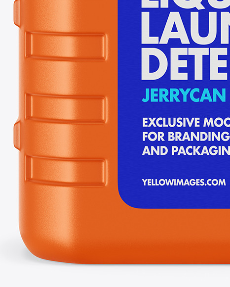 Matte Jerrycan Mockup