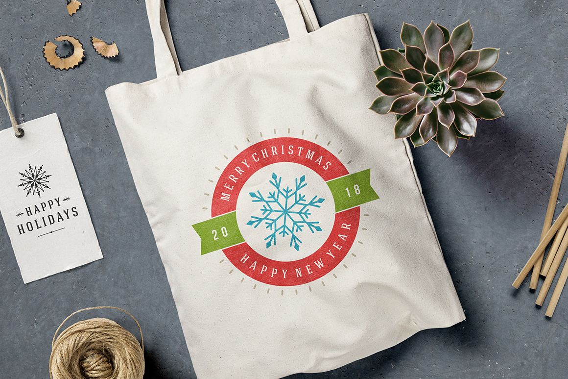 Christmas 30 Labels and Badges Christmas 30 Labels and Badges