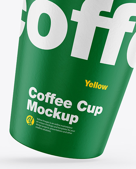 Paper Coffee Cup Mockup