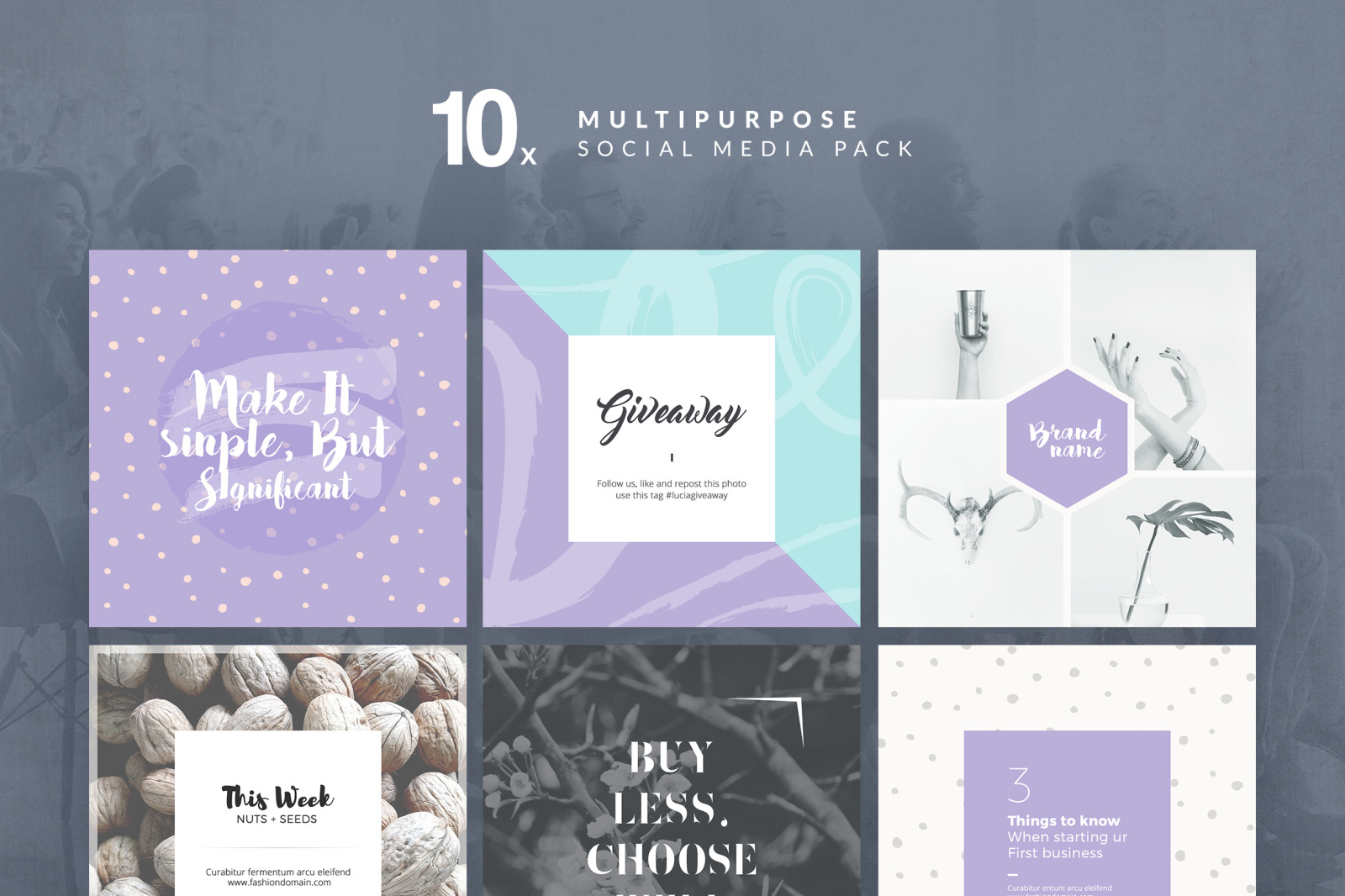 Multipurpose - Social Media Pack