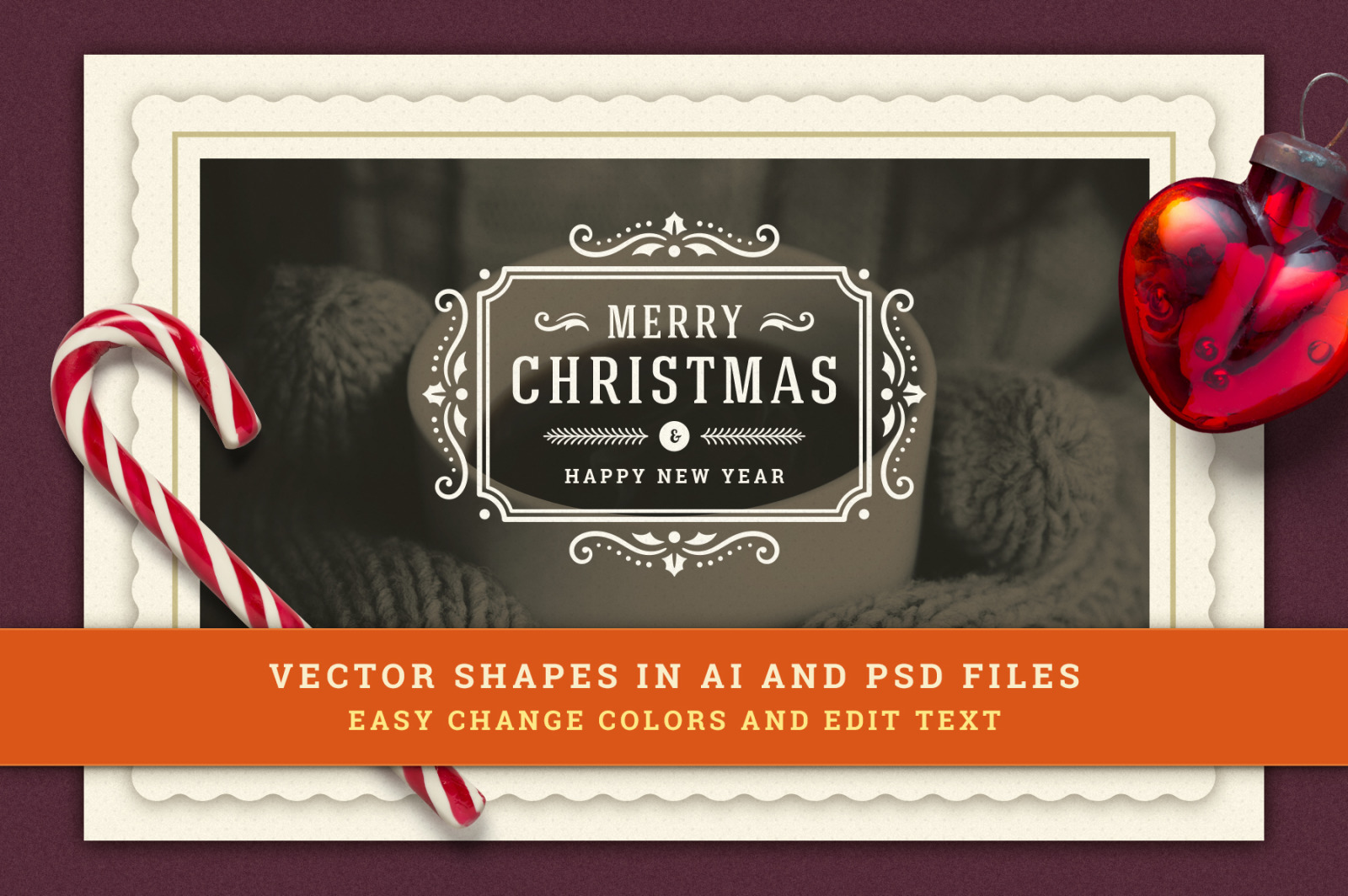 Christmas Retro Design Bundle Christmas Retro Design Bundle