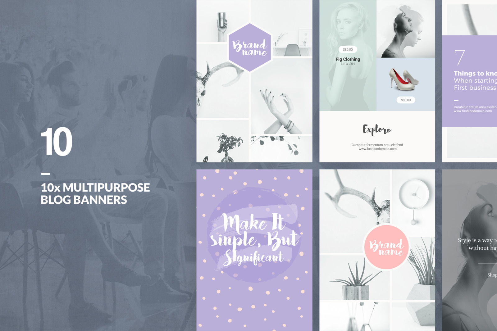 Multipurpose - Blog Banners Pack