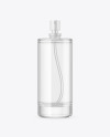 Clear Glass Perfume Bottle Mockup