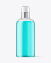 Frosted Color Liquid Cosmetic Bottle Mockup