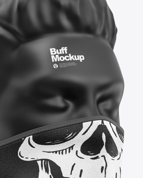 Fleece Buff Mockup