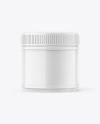 Glossy Cosmetic Jar Mockup