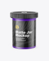 Matte Jar Mockup Matte Jar Mockup