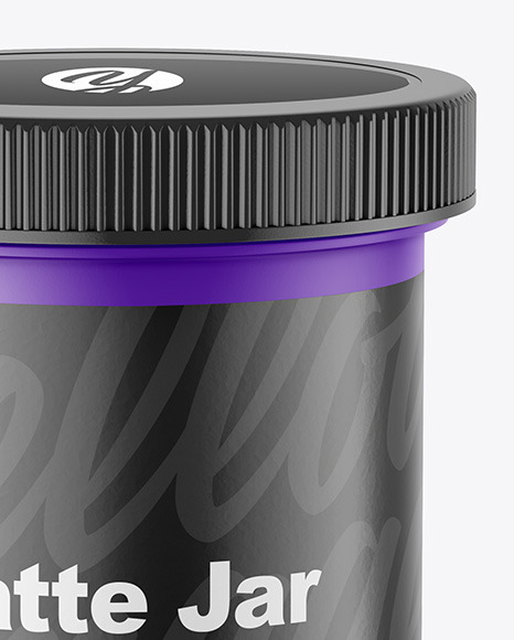 Matte Jar Mockup Matte Jar Mockup