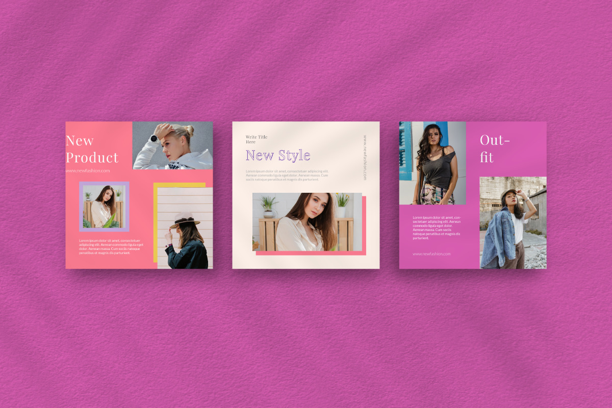 Pastel Instagram Template Pastel Instagram Template