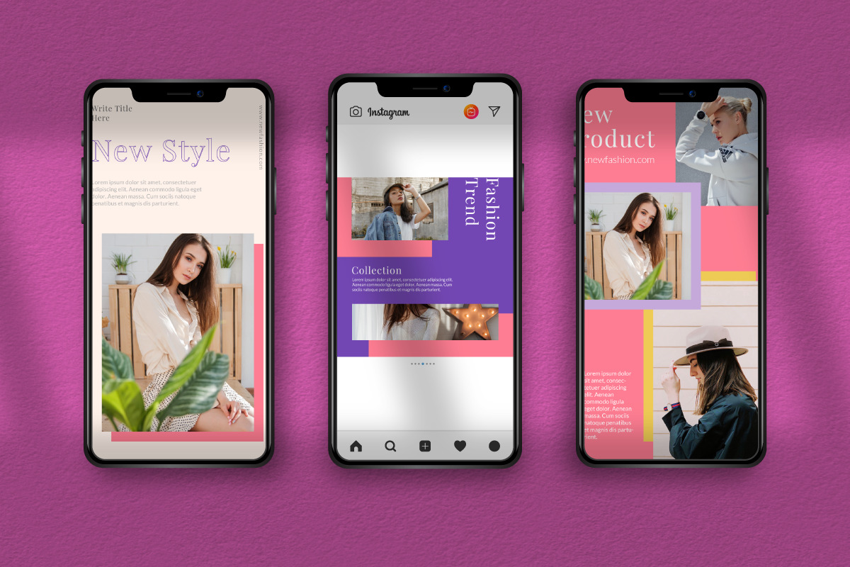 Pastel Instagram Template Pastel Instagram Template