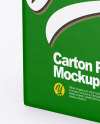 2000ml Carton Pack Mockup