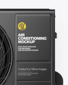 Air Conditioning Mockup - Front View