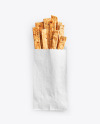 Paper Pack with Crackers Mockup