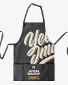 Apron Mockup - Top View