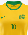 Women’s Football Kit Mockup - Front View