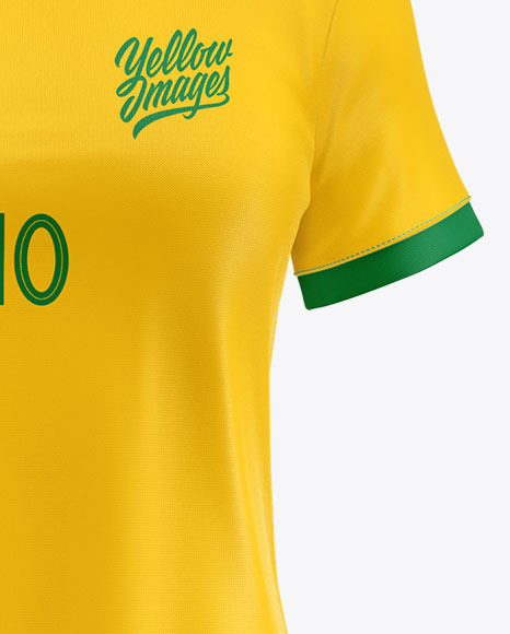 Women’s Football Kit Mockup - Front View