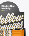 Display Box &amp; Snack Bars Mockup