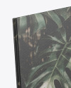 Hardcover Books w/ Fabric Cover Mockup