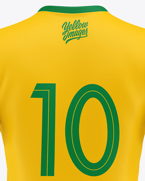 Women’s Football Kit Mockup - Back View