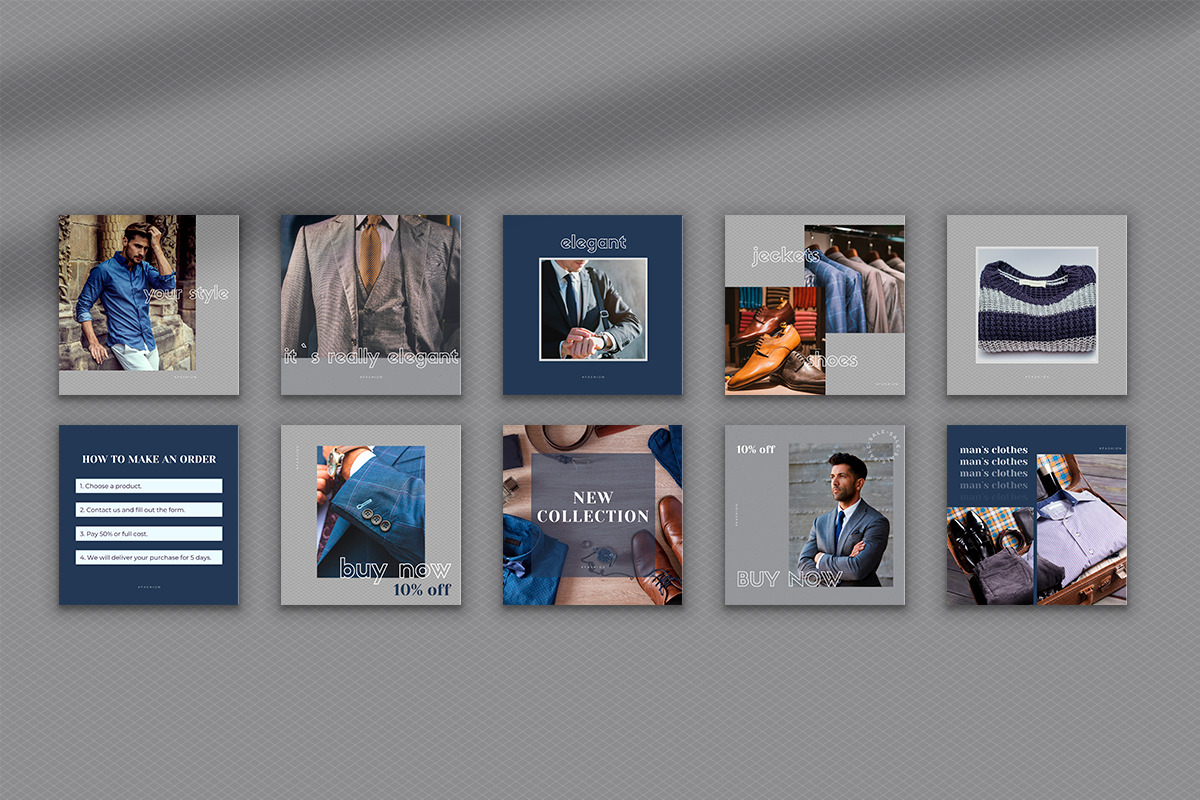 Elegant Canva Instagram Templates “Fashion”