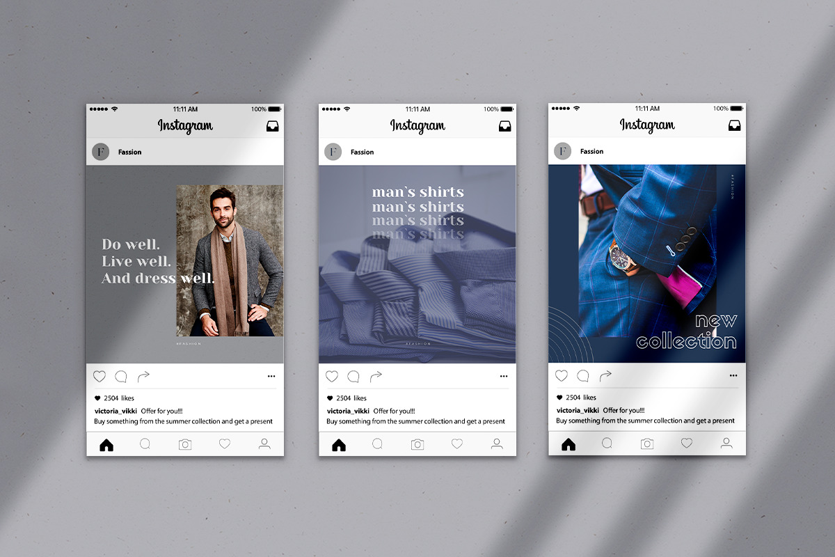 Elegant Canva Instagram Templates “Fashion”