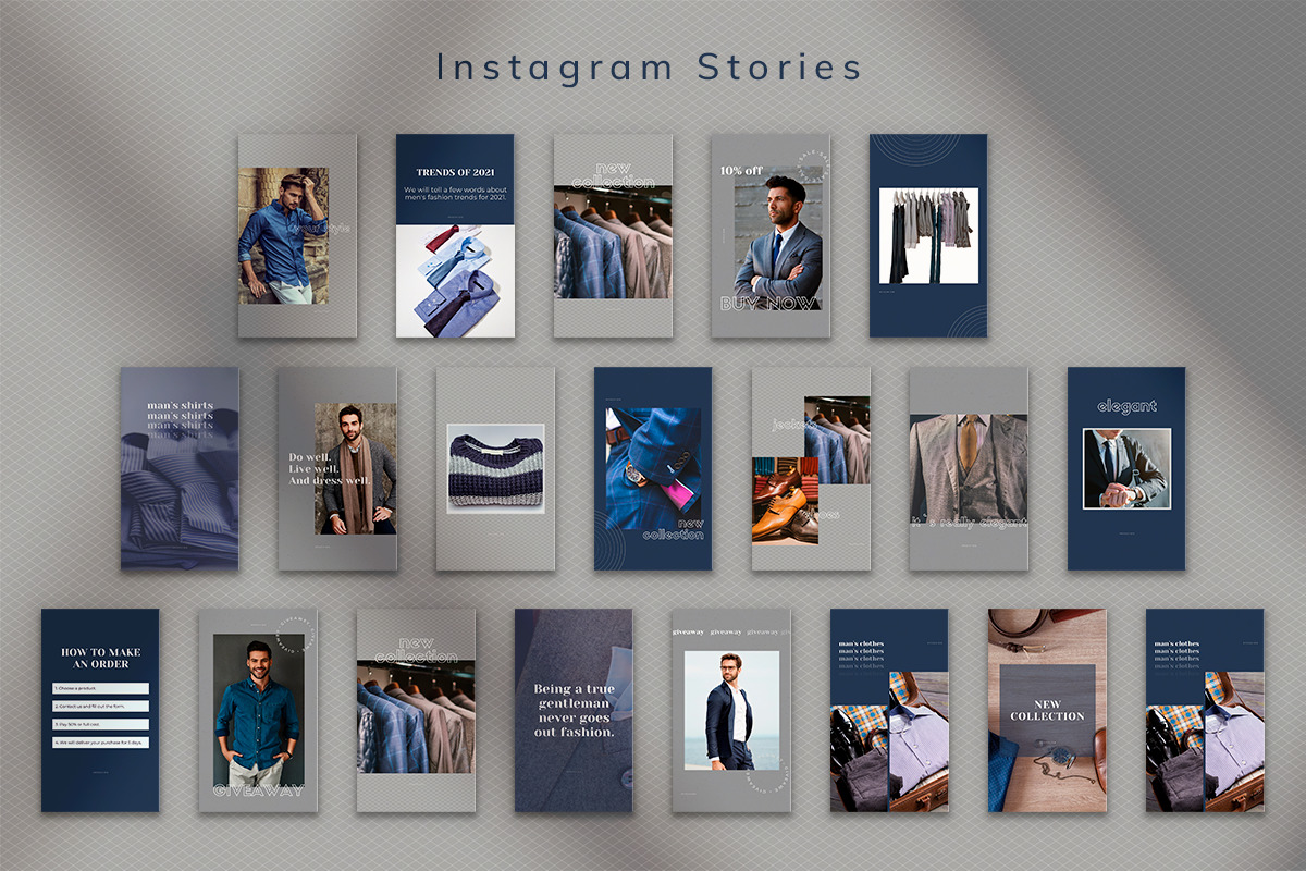 Elegant Canva Instagram Templates “Fashion”